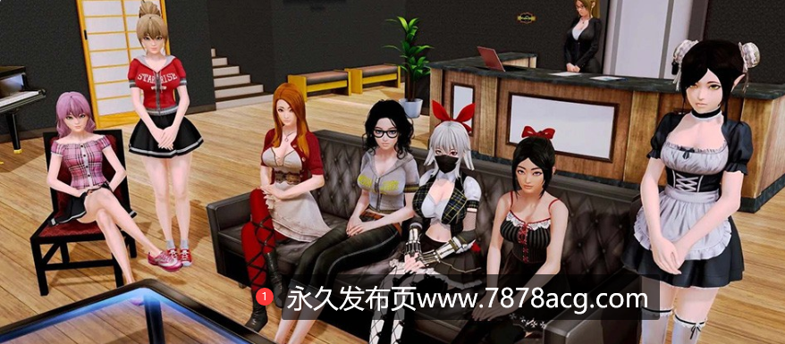 [电脑] 【PC/3D/SLG/汉化】后宫酒店 Harem Hotel V0.18-BETA-3 官方中文版【12G】