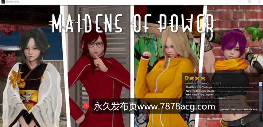 【双端】[SLG/汉化/动态] 力量少女 权力少女 Maidens of Power v0.7 PC+安卓汉化版 [1.5G]