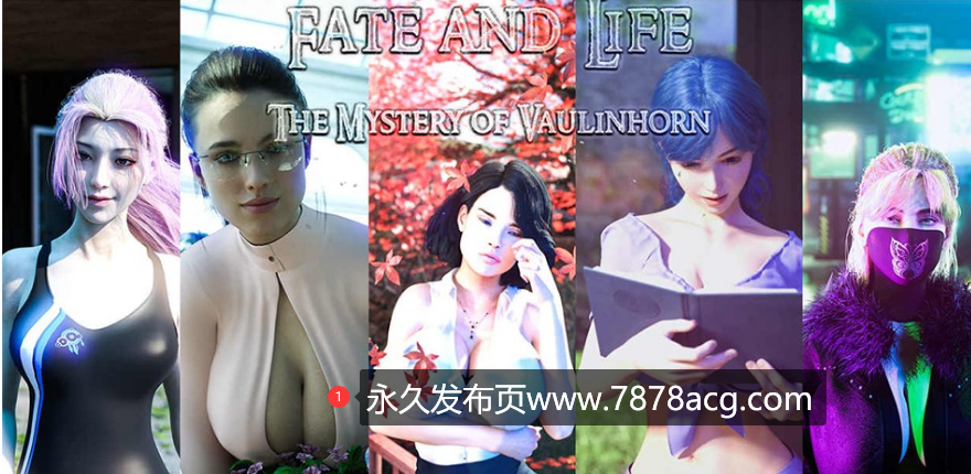 【双端】【欧美SLG/汉化/动态】命运与生命：沃林霍恩之谜 Fateand Life The Mystery of Vaulinhorn V9.0汉化版【PC+安卓/1.6G】