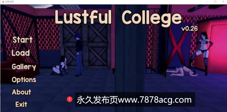 【双端】【欧美SLG/汉化/动态】欲望学院 淫荡学院 Lustful College v0.26 PC+安卓汉化版【3.2G】