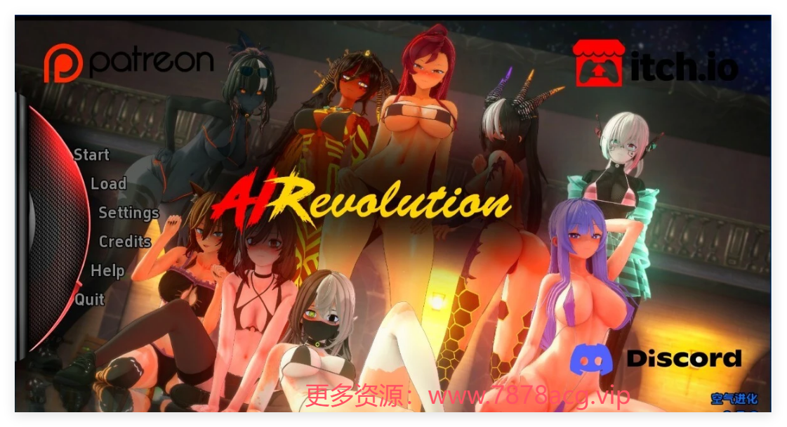 [双端] 【SD/3D/SLG/汉化】AI进化-空气进化 AIRevolution V0.3.2 双端汉化版【3.8G】