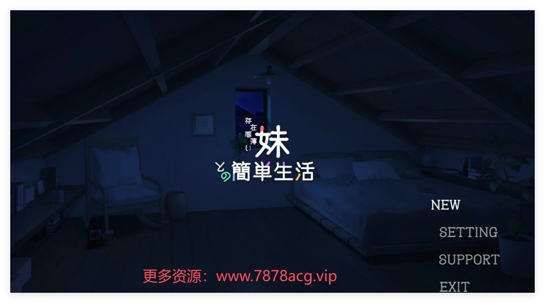 [电脑] 【PC/2D/SLG/中文】与存在感薄弱的妹妹的简单生活 V0.22A DL官方中文版【1.4G】